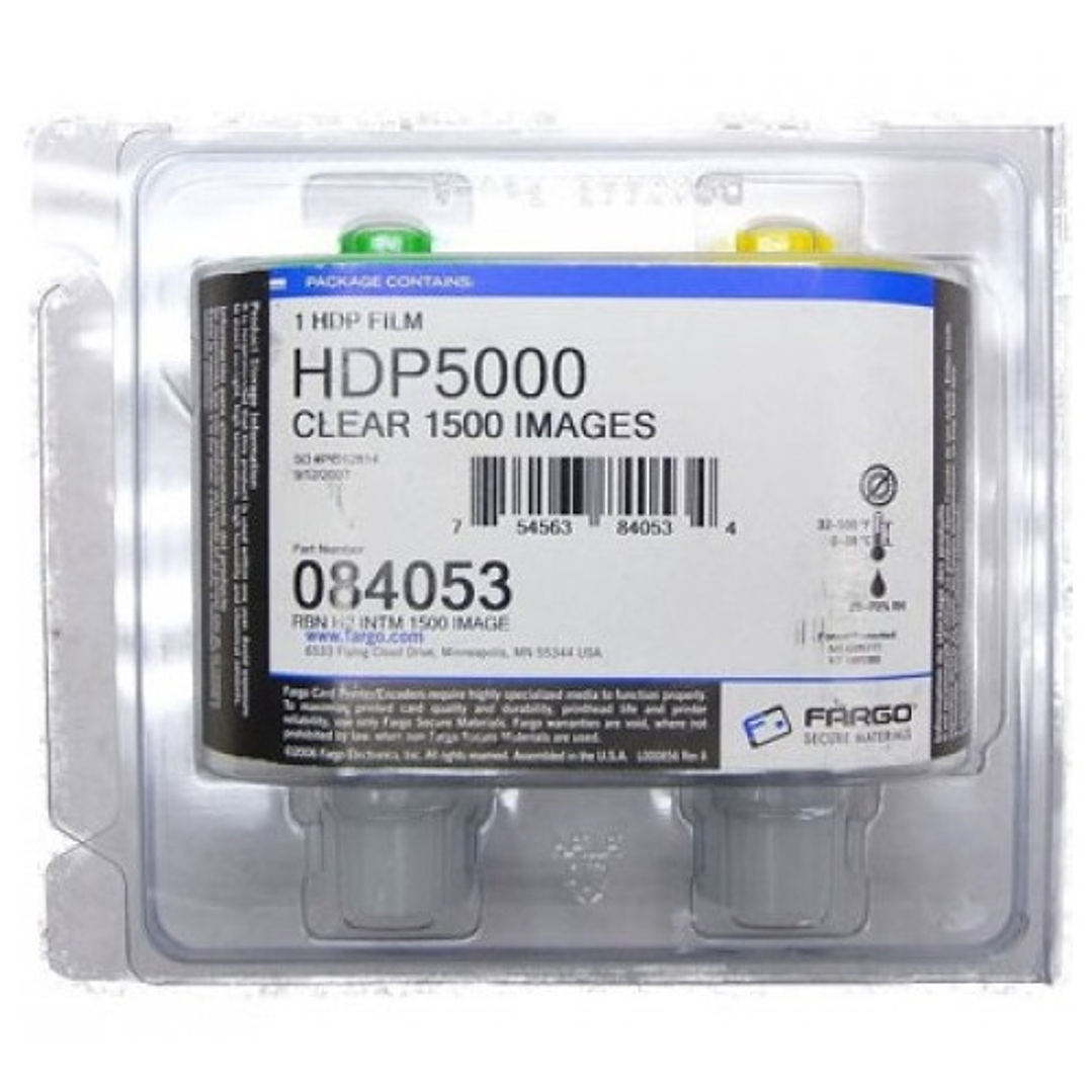 Fargo HID HDP5000 Cinta de Retransferencia Original Transparente 1.500p - 084053 1