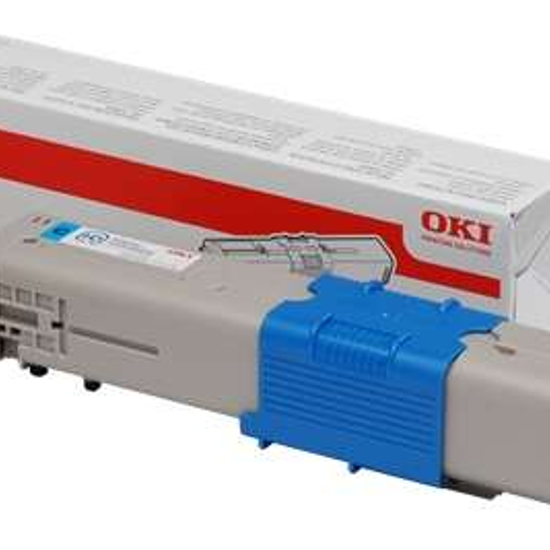 OKI C301DN/C321DN/MC342DN Cyan Cartucho de Toner Original - 44973535 1