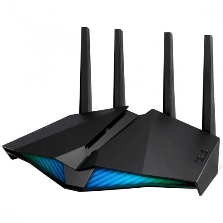 Asus RT-AX82U V2 Router Gaming AX5400 WiFi 6 Dual Band - Velocidad hasta 5400Mbps - 4 Puertos RJ45 LAN, 1 Puerto RJ45 WAN, 1 Puerto USB 3.2 - Iluminac 1
