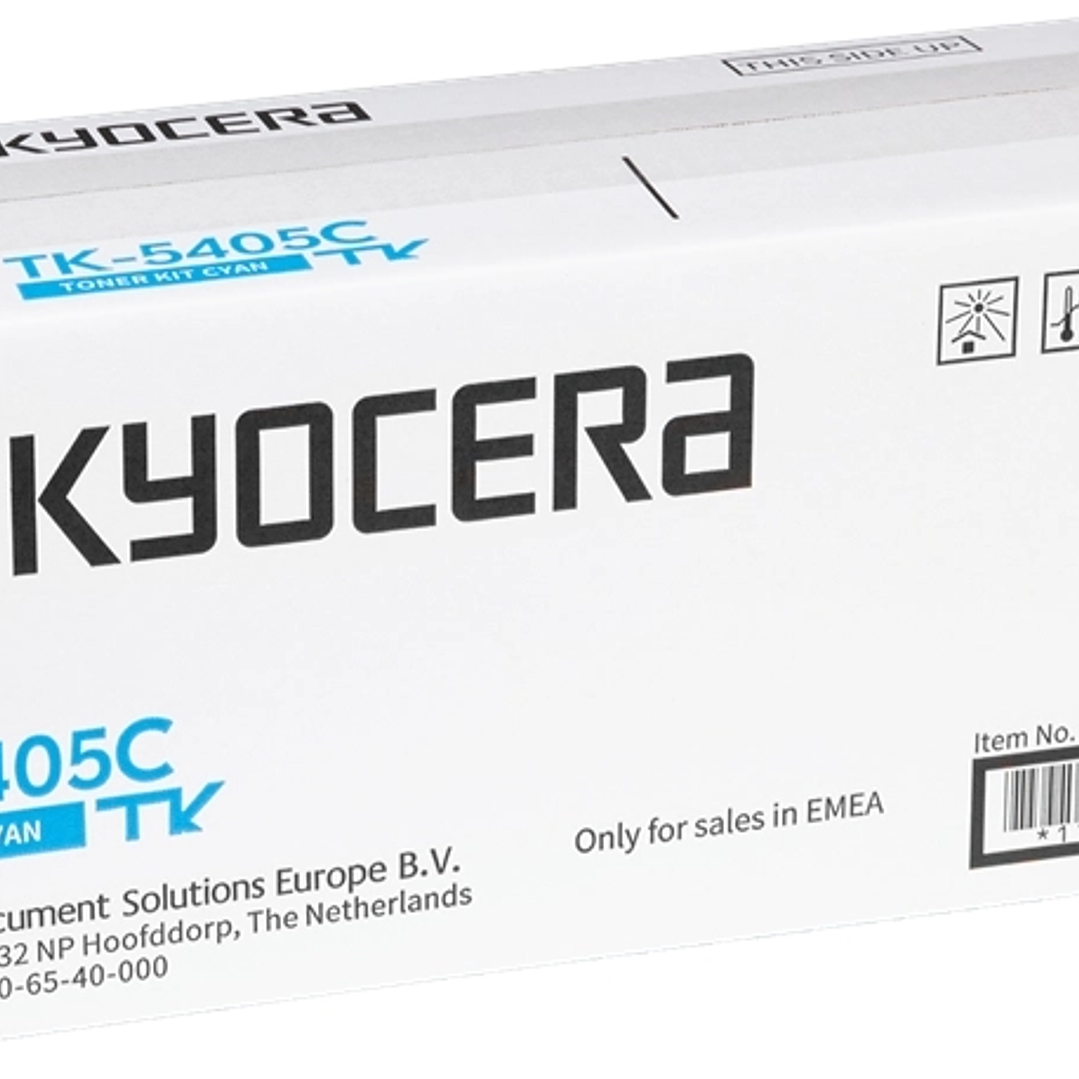 Kyocera TK5405 Cyan Cartucho de Toner Original - 1T02Z6CNL0/TK5405C 1