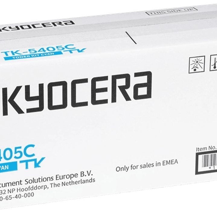 Kyocera TK5405 Cyan Cartucho de Toner Original - 1T02Z6CNL0/TK5405C 1