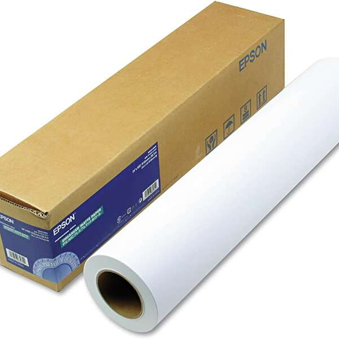 Epson Enhanced Matte Bobina de Papel Mate para Plotter - 189gr 24