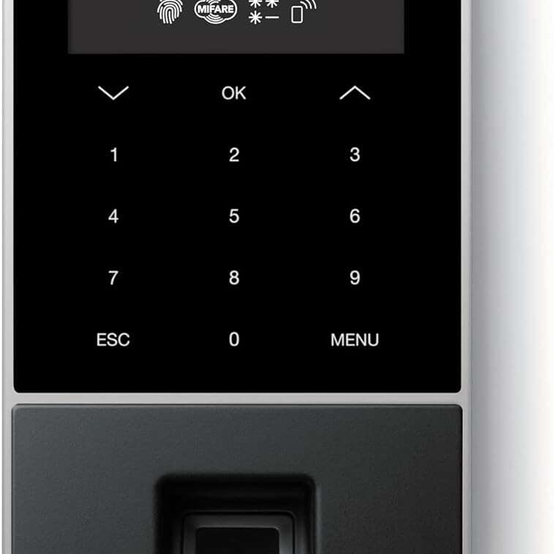 Timemoto TM-828 SC Terminal de Fichar - Lector de Huella de 500 PPP - RFID/Llavero RFID - Pin - Tarjetas Inteligentes - Gestion Completa - Tecnologia  1