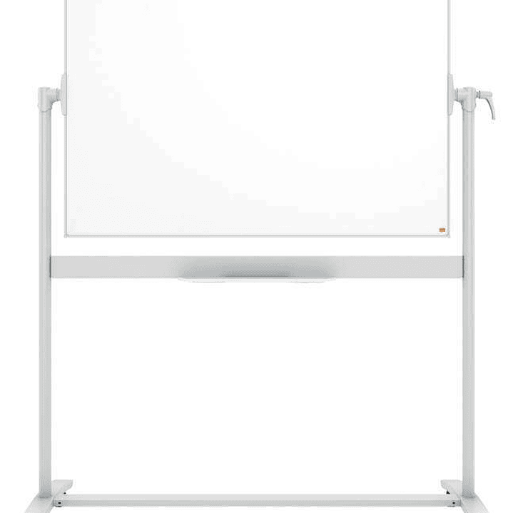 Nobo Pizarra Blanca Movil Nano Clean Classic - 1200x900mm - Diseño Puntero - Blanco 1