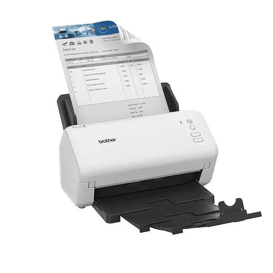 Brother ADS4100 Escaner Documental - Hasta 70ppm - Alimentador Automatico - Doble Cara 1