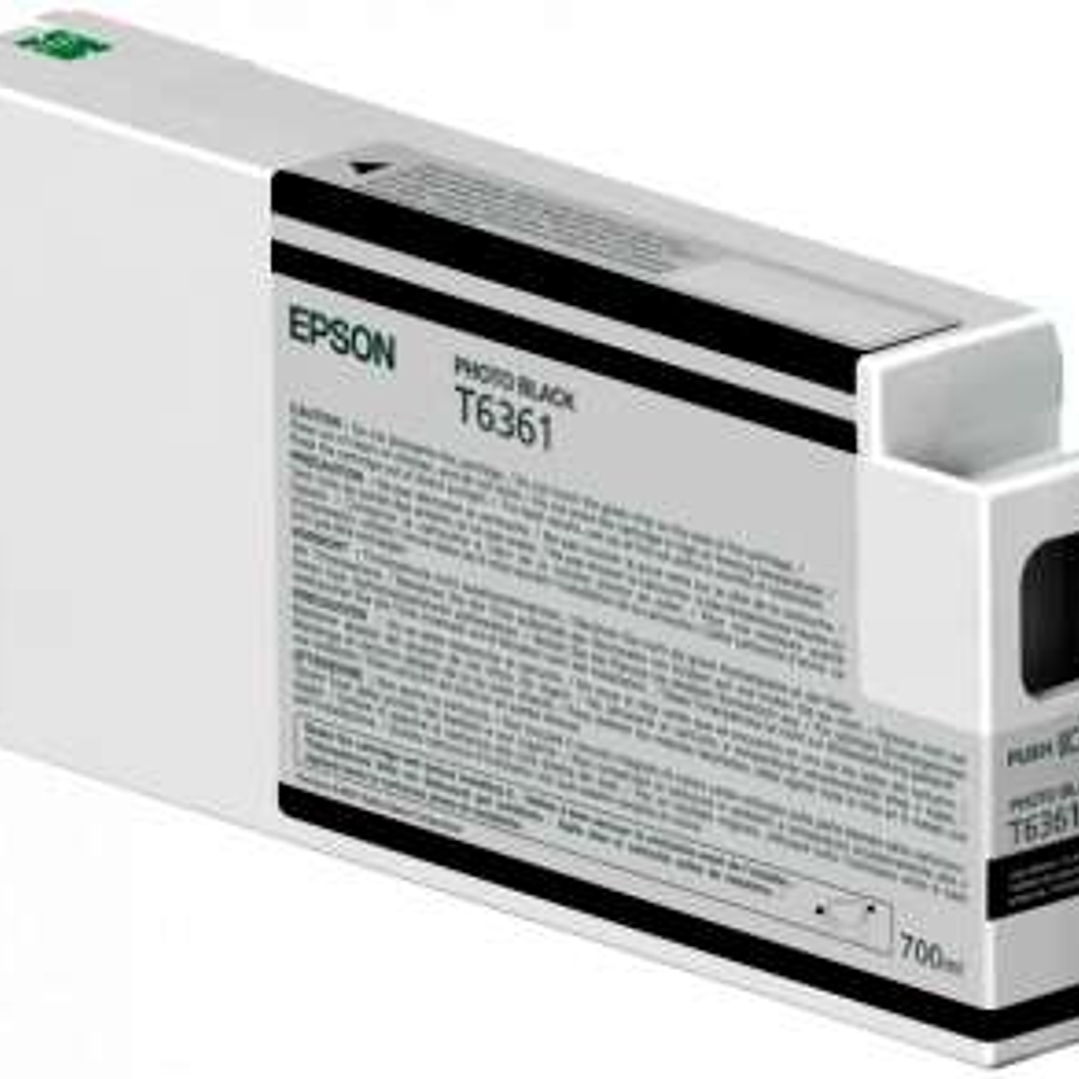 Epson T6361 Negro Photo Cartucho de Tinta Original - C13T636100 1