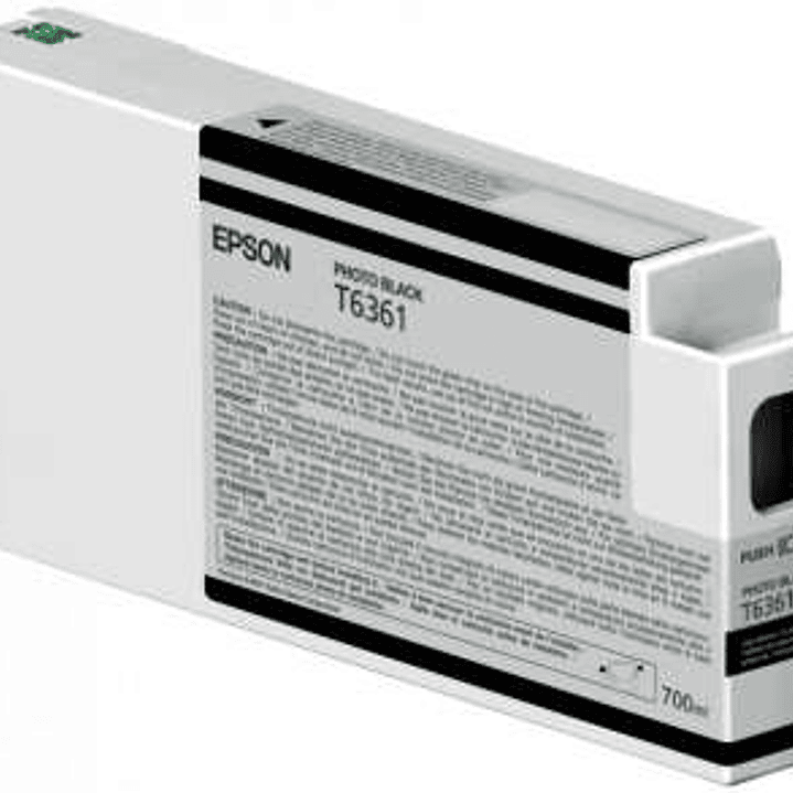 Epson T6361 Negro Photo Cartucho de Tinta Original - C13T636100 1