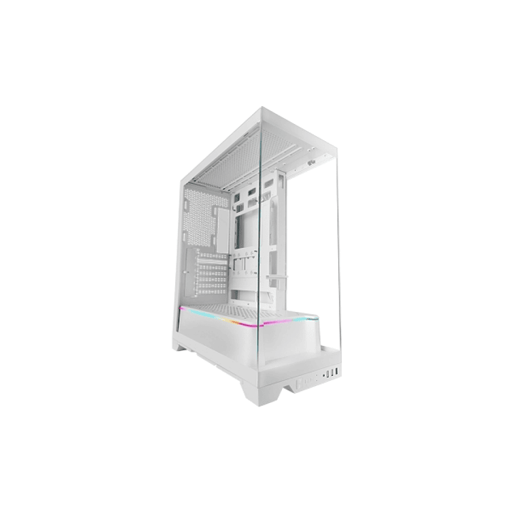 Mars Gaming MC-PRISMA Caja Torre ATX - Iluminacion ARGB Lateral y Frontal - Triple Cristal Templado - Soporte para Refrigeracion Liquida hasta 360mm - 1