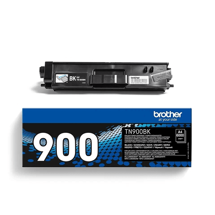 Brother TN900 Negro Cartucho de Toner Original - TN900BK 1