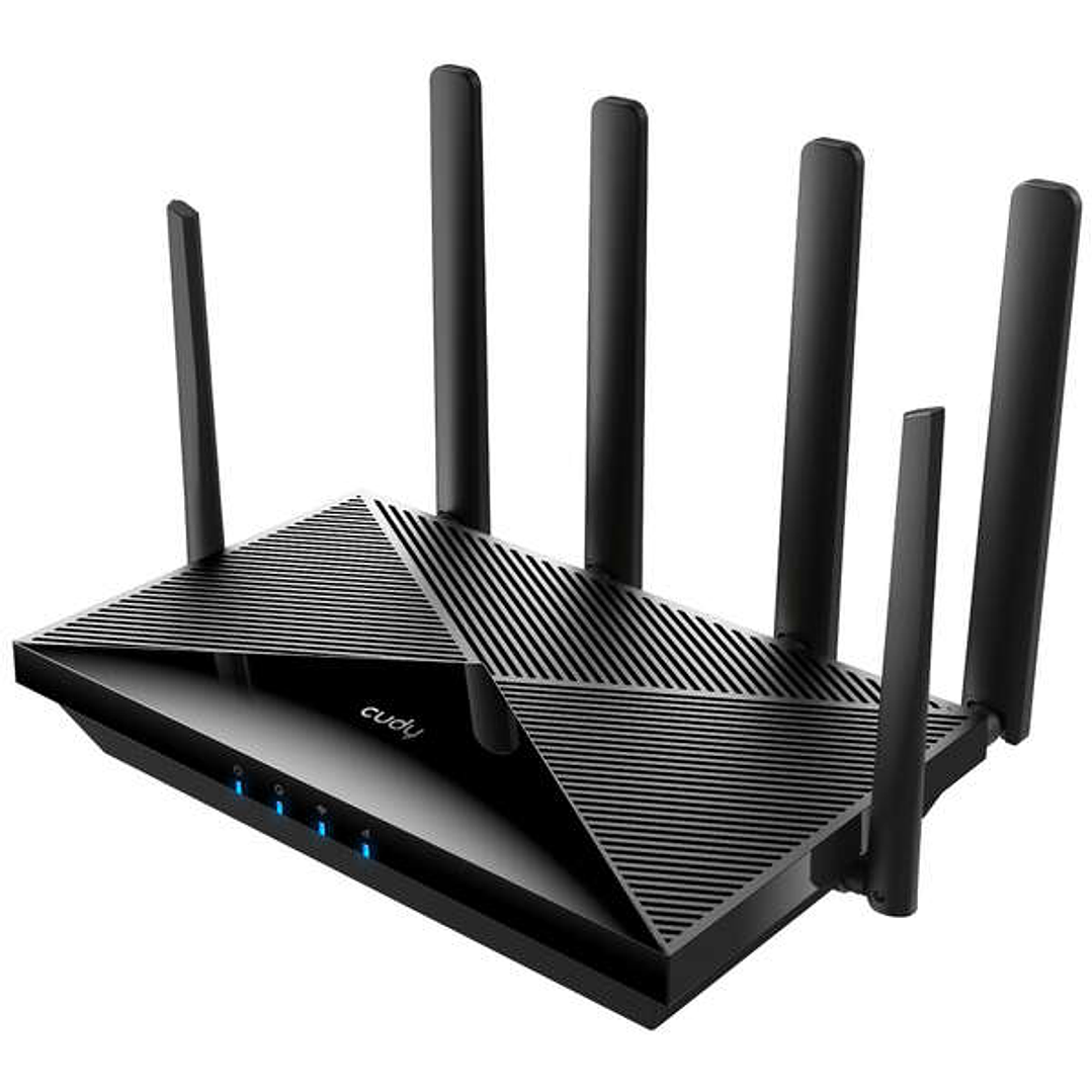 Cudy LT700 Router WiFi AC1200 4G LTE CAT 6 - 4x Puertos Lan 10/100/1000Mbps - 2x Ranuras Nano Sim - 6 Antenas Externas 1