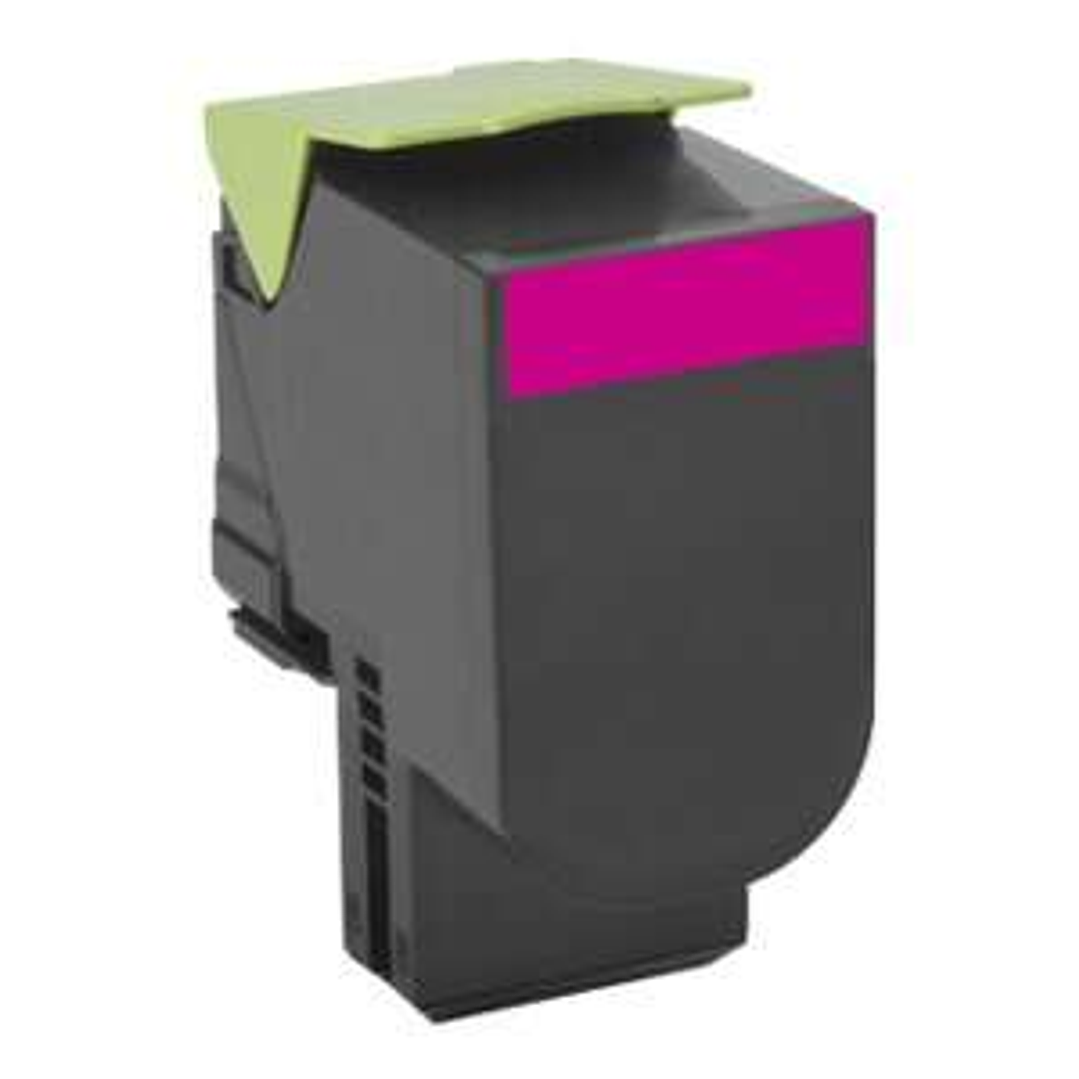 Lexmark CX410/CX510 Magenta Cartucho de Toner Original - 80C2HM0/80C2HME/802HM 1