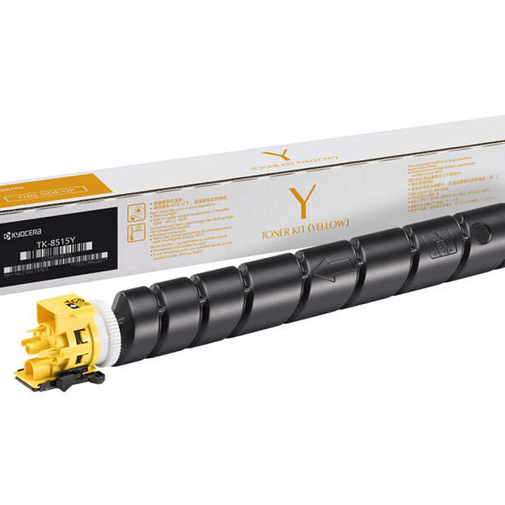Kyocera TK8515 Amarillo Cartucho de Toner Original - 1T02NDANL1/1T02NDANL0/TK8515Y 1