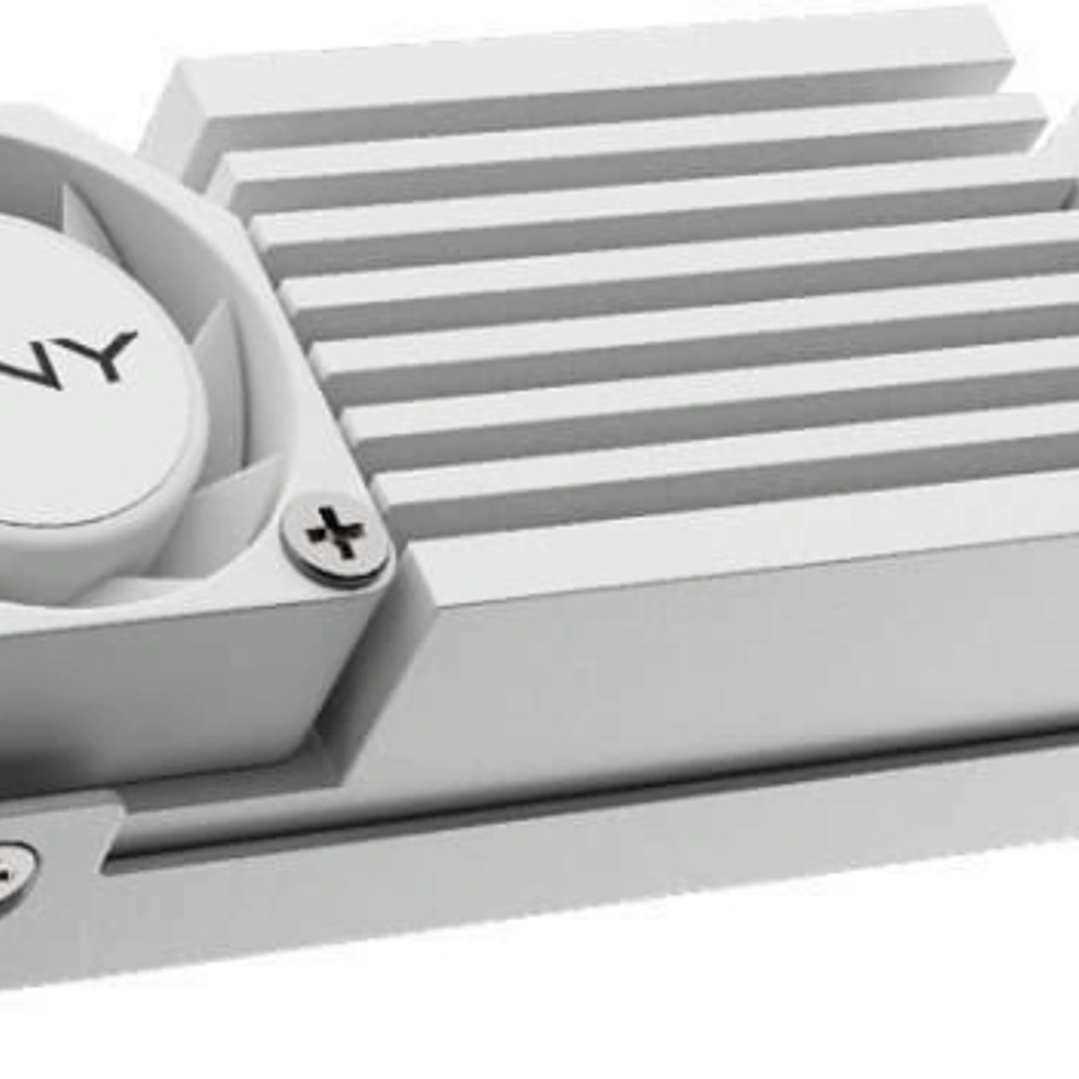 PNY CS3150 Disco Duro Solido SSD M2 2TB NVMe PCIe Gen5 x4 con Disipador Termico - Color Blanco 1