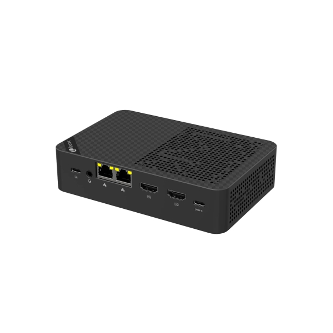 Leotec LEMPC23 Mini PC NAS Server - Intel N150 hasta 3.6GHz - 12GB LPDDR5 - 64GB eMMC + SSD NVMe 512GB - Dual Boot Windows 11 Pro + Ubuntu 24.04 LTS - 1