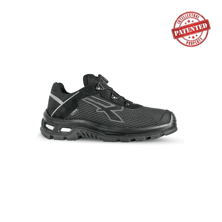 Upower Sauron S Zapato de Seguridad - Talla 46 - Resistente a la Abrasion, Repelente al Agua, Forro Gore-Tex, Puntera de Aluminio, Proteccion S7S CI H 1