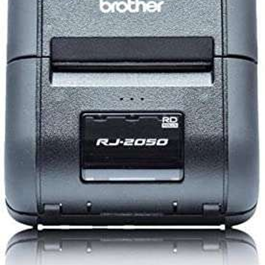 Brother RJ-2050 Impresora Termica Portatil de Tickets WiFi USB Bluetooth MFI - Resolucion 203ppp - Velocidad 152mms - Color Gris 1