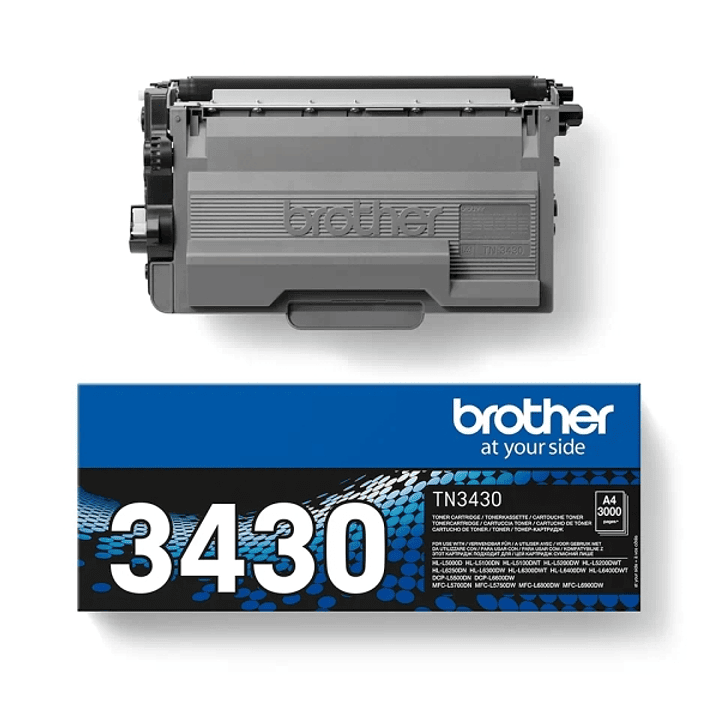 Brother TN3430 Negro Cartucho de Toner Original 1