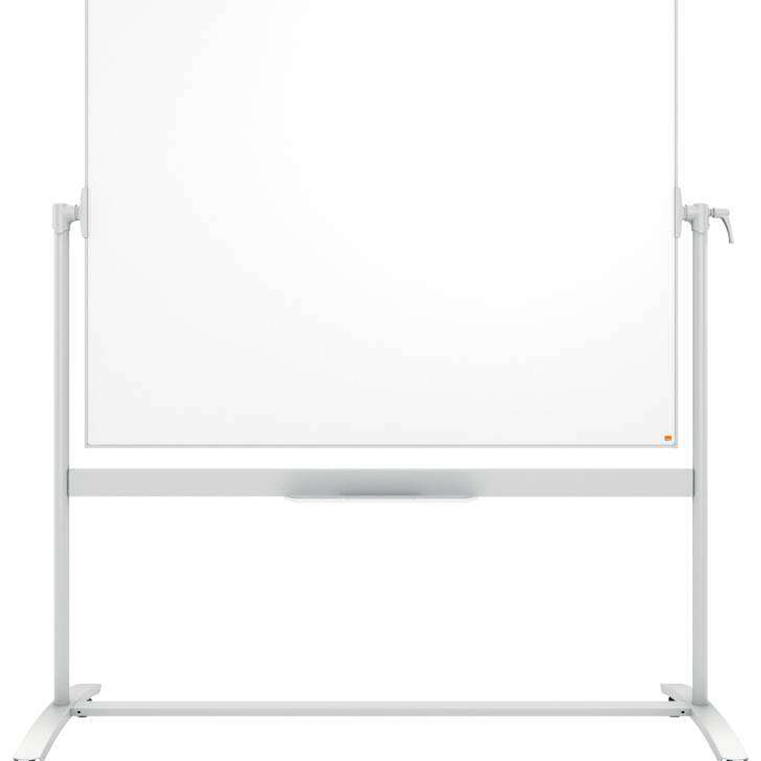 Nobo Pizarra Blanca Movil de Esmalte Classic - 1500x1200mm - Diseño Puntero - Color Blanco 1