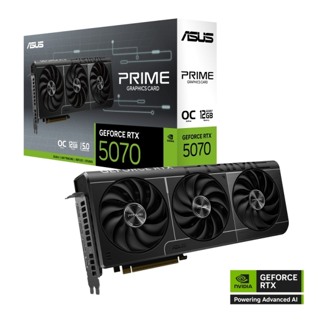 Asus GeForce PRIME-RTX5070-O12G OC Edition Tarjeta Grafica 12 GB GDDR7 1