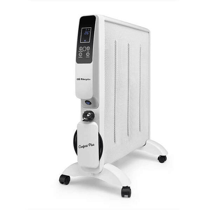 Orbegozo RMW 2000 Radiador de Mica Inteligente - Potente y Eficiente - ConexionWifi - Display LED - Control Remoto - Temporizador - Proteccion Antivue 1