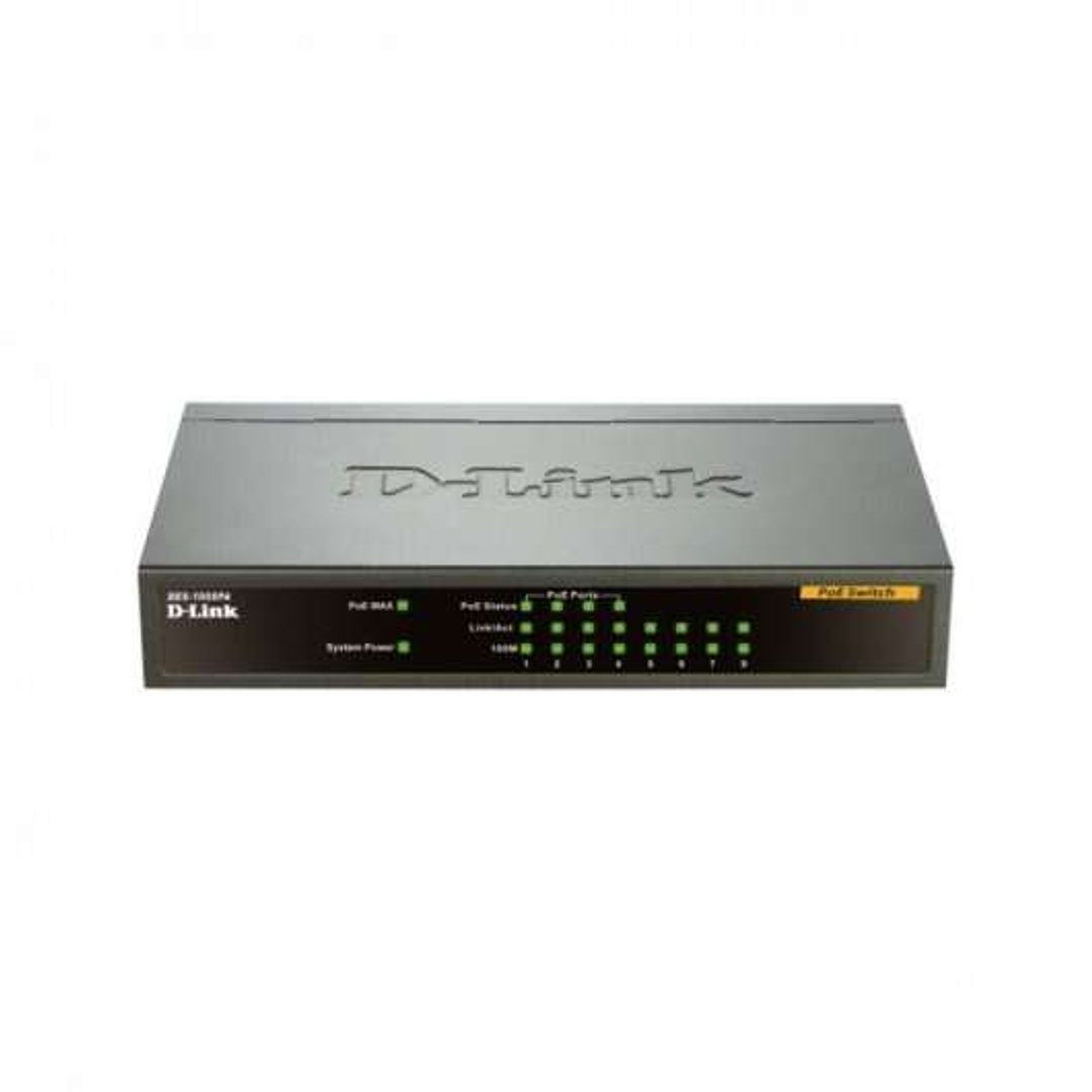 D-Link Switch 8 Puertos PoE 10/100Mbps 1