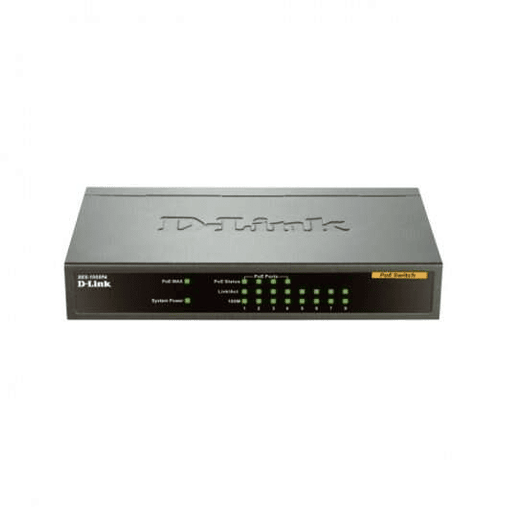 D-Link Switch 8 Puertos PoE 10/100Mbps 1