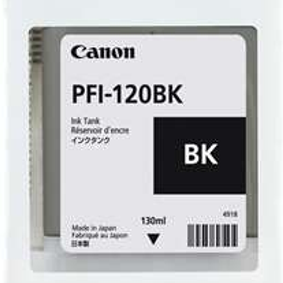 Canon PFI120 Negro Cartucho de Tinta Original - 2885C001 1