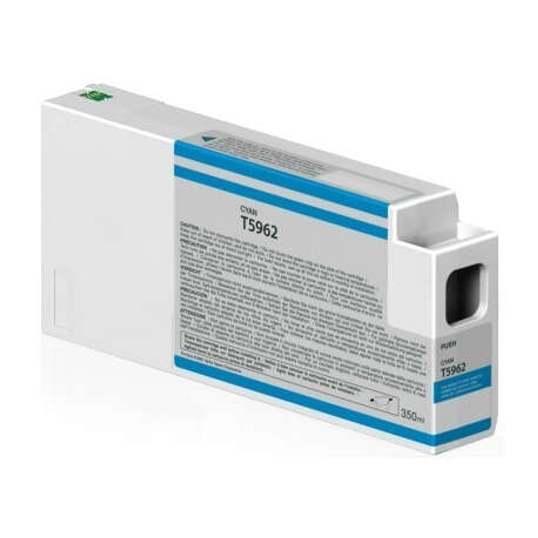 Epson T5962 Cyan Cartucho de Tinta Pigmentada Generico - Reemplaza C13T596200 1