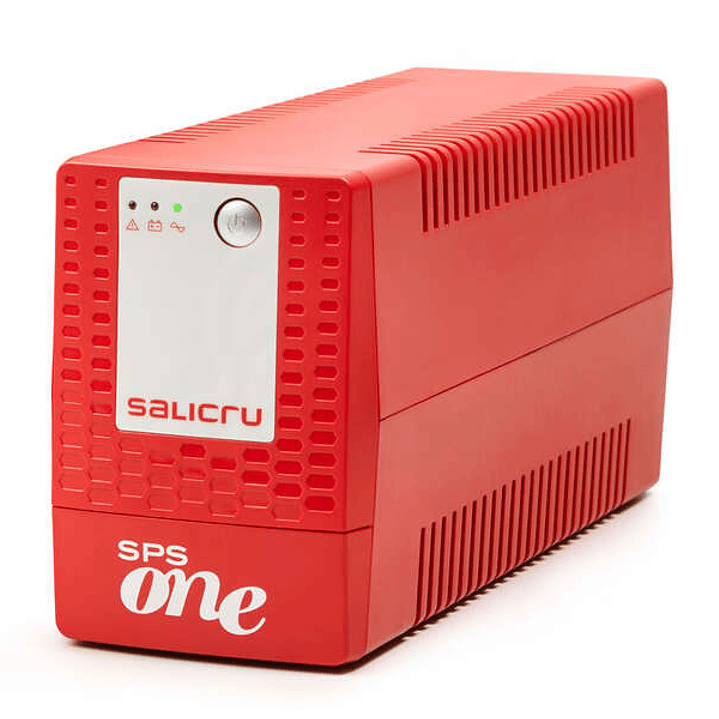 Salicru SPS 500 ONE IEC Sistema de Alimentacion Ininterrumpida - SAI/UPS - 500 VA - Line-interactive - Tipo de Tomas IEC - Color Rojo 1