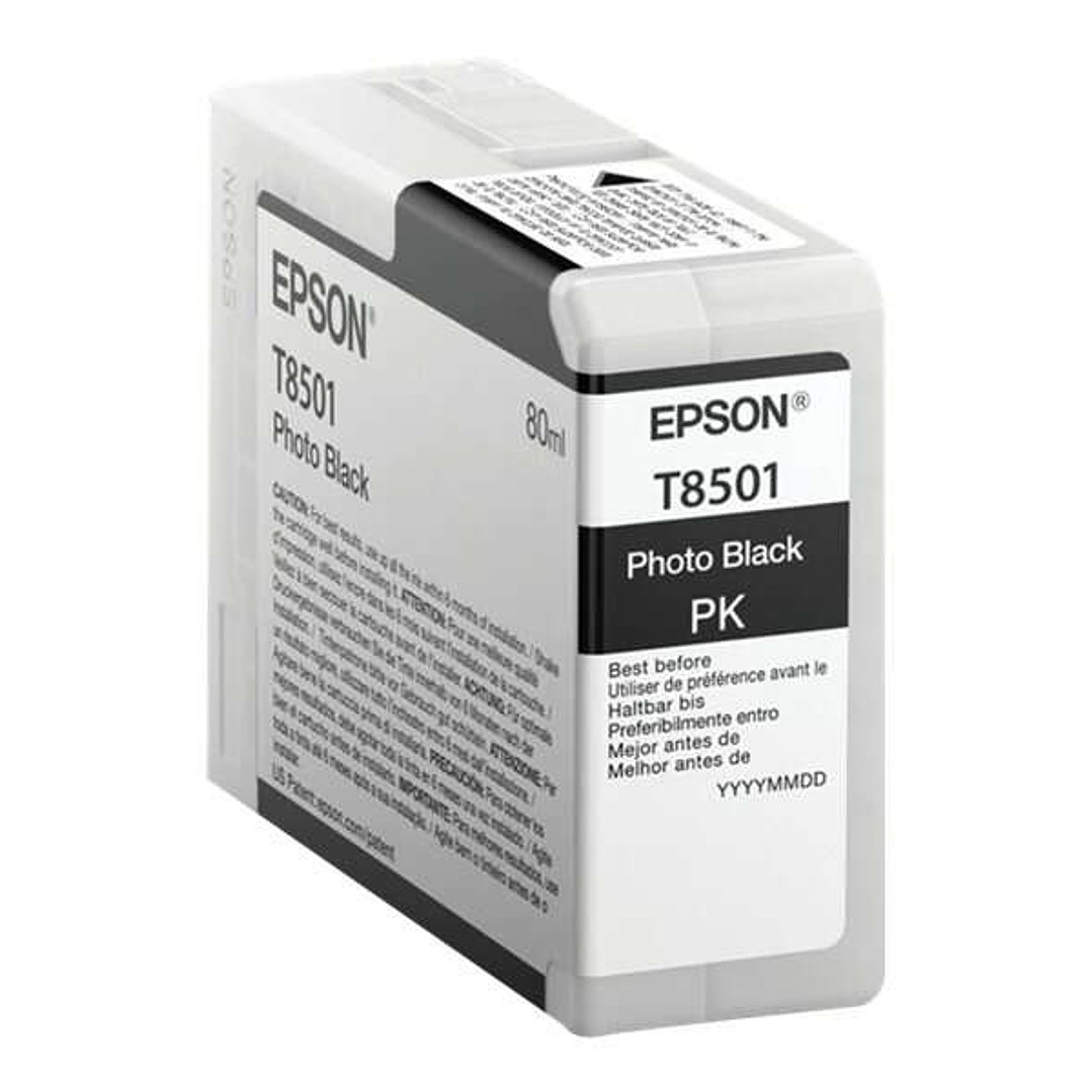 Epson T8501 Negro Photo Cartucho de Tinta Original - C13T850100 1