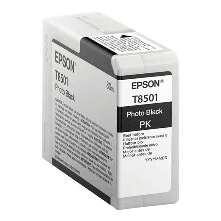 Epson T8501 Negro Photo Cartucho de Tinta Original - C13T850100 1