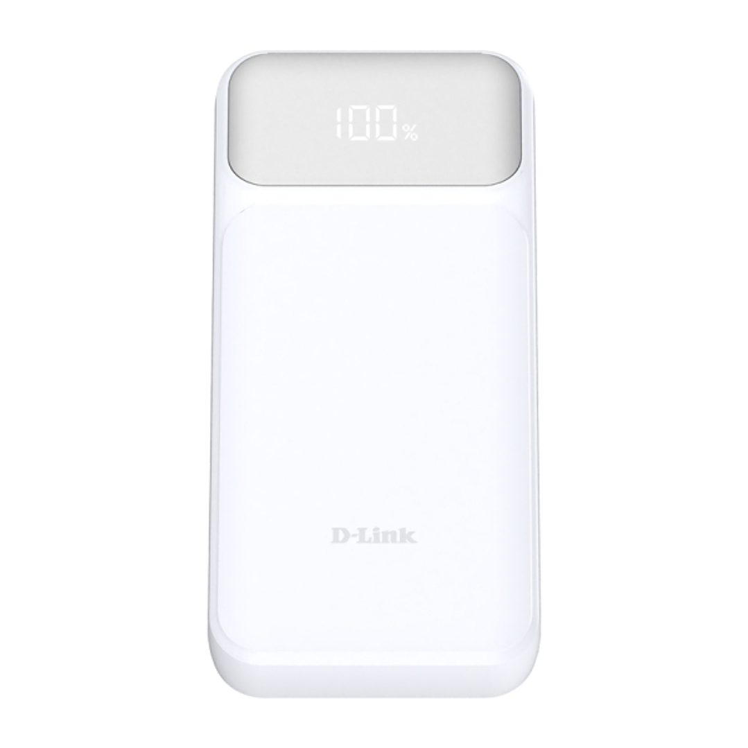 D-Link DPP-201 Powerbank 20.000mAh - 65W PD 3.0 - QC 3.0 - Color Blanco 1