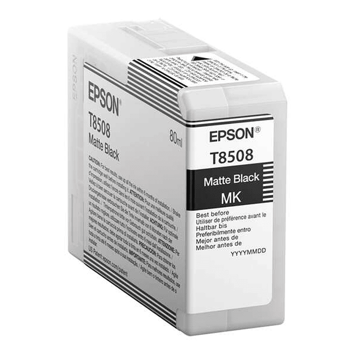 Epson T8508 Negro Mate Cartucho de Tinta Original - C13T850800 1