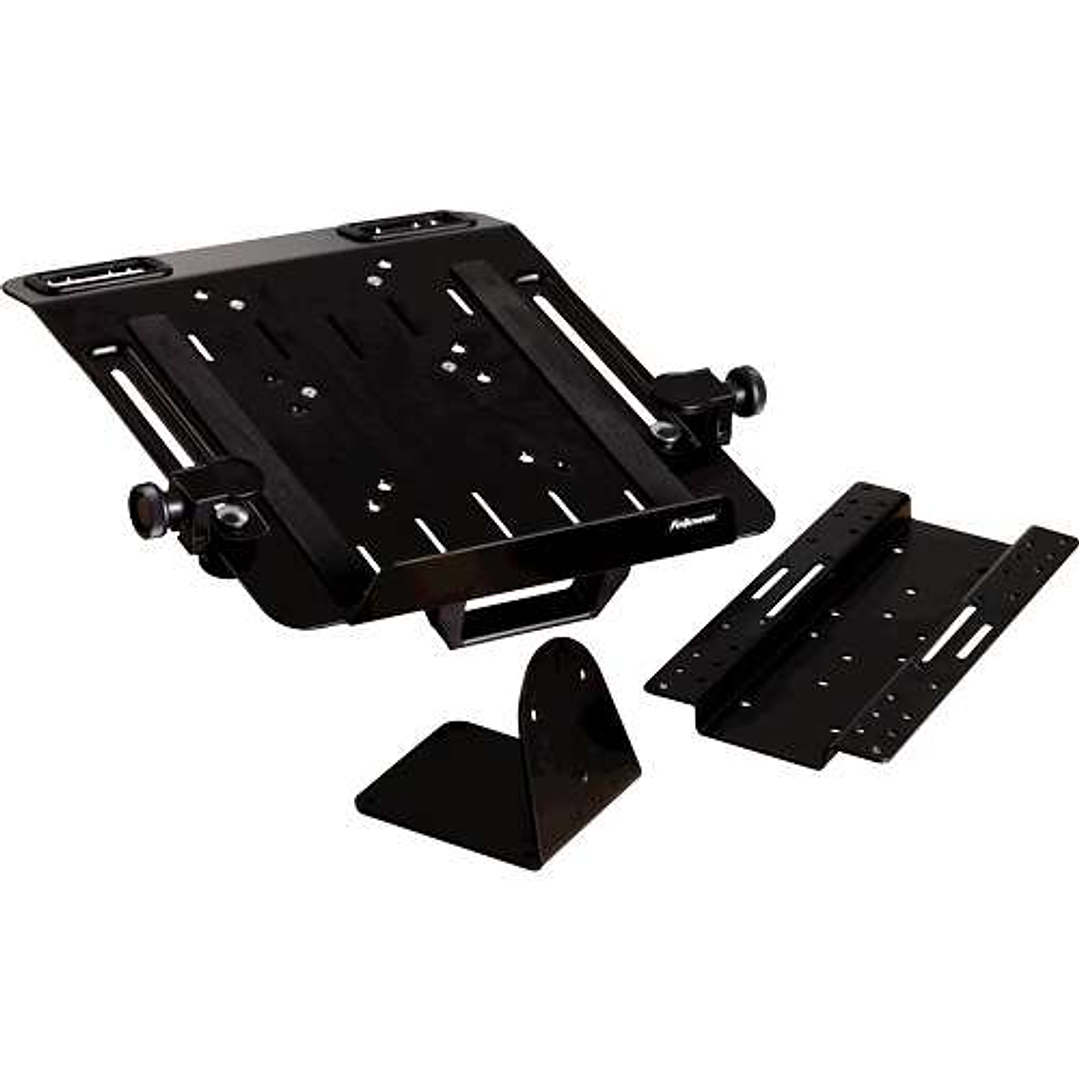 Fellowes Professional Series Accesorio para Soporte de Portatil - Ajustable - Organizacion de Cableado - Rejillas de Ventilacion - Color Negro 1