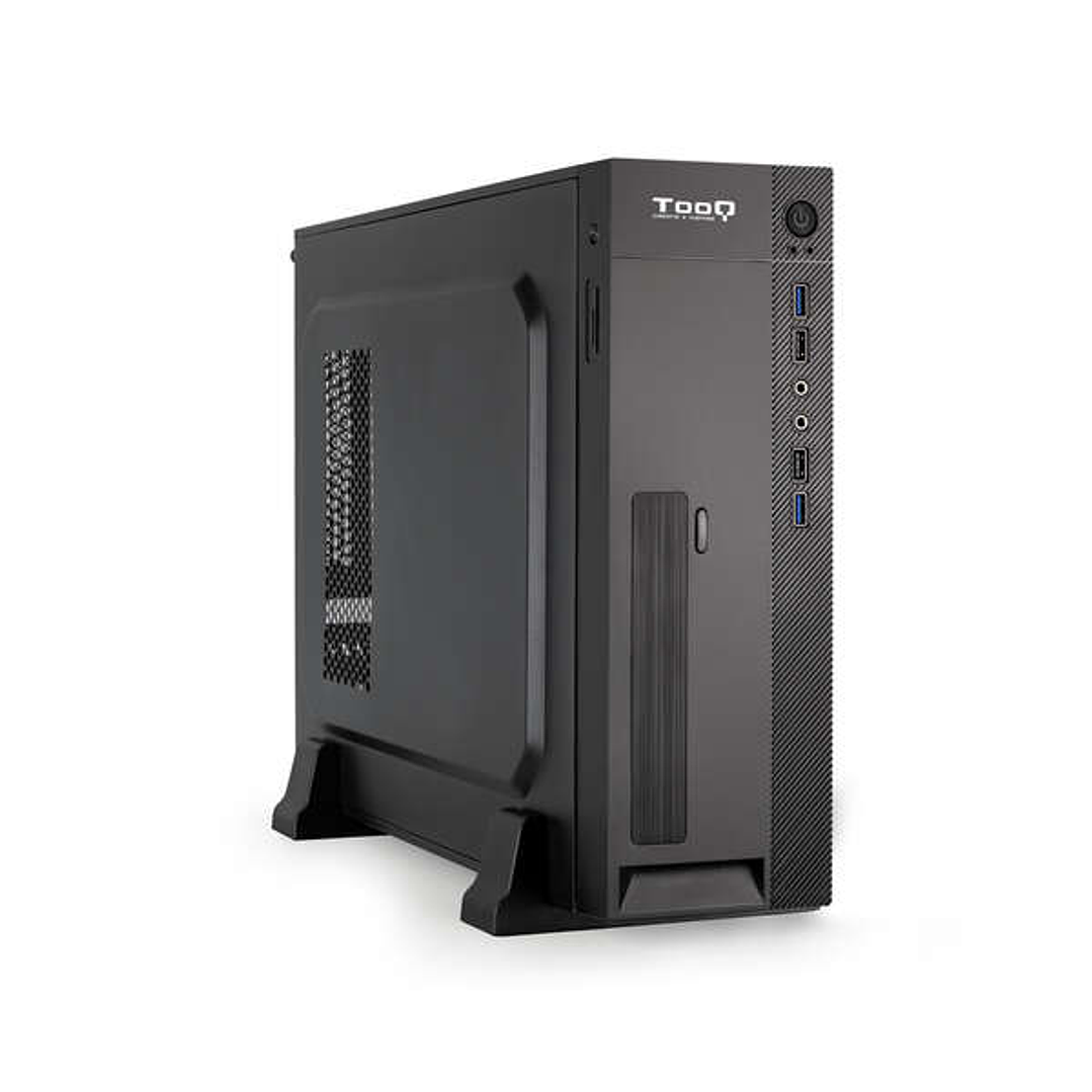 Tooq Caja Slim MATX TQC-3008U3CD 500W Lector Tarjetas - Color Negro 1