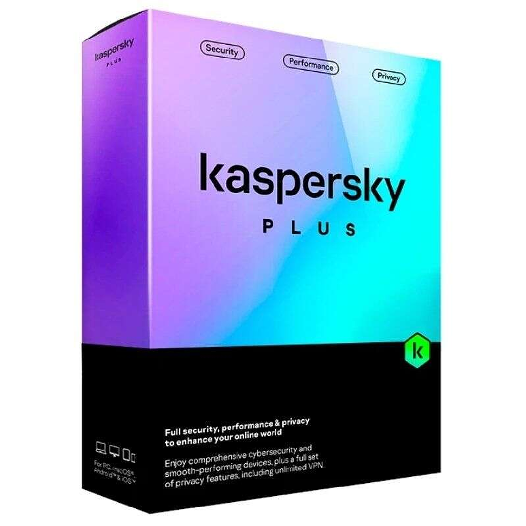 Kaspersky Plus Antivirus - 10 Dispositivos - Servicio 1 Año 1