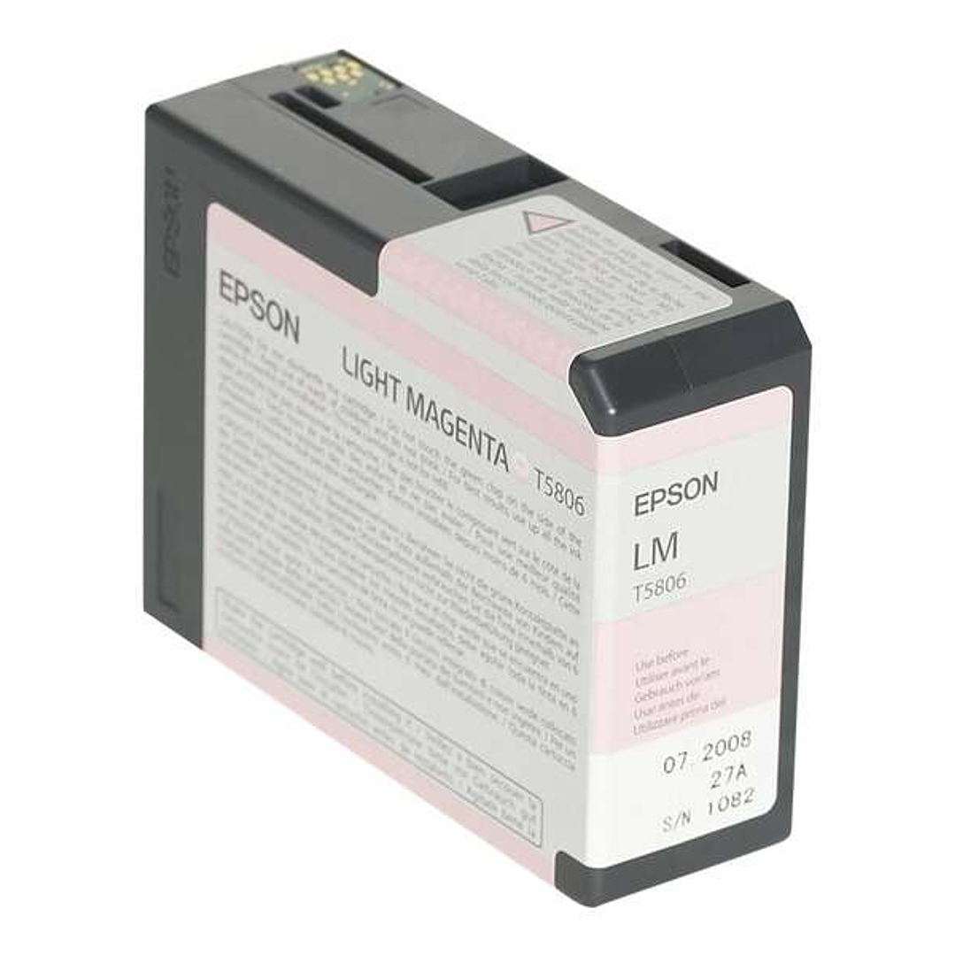 Epson T5806 Magenta Light Cartucho de Tinta Original - C13T580600 1