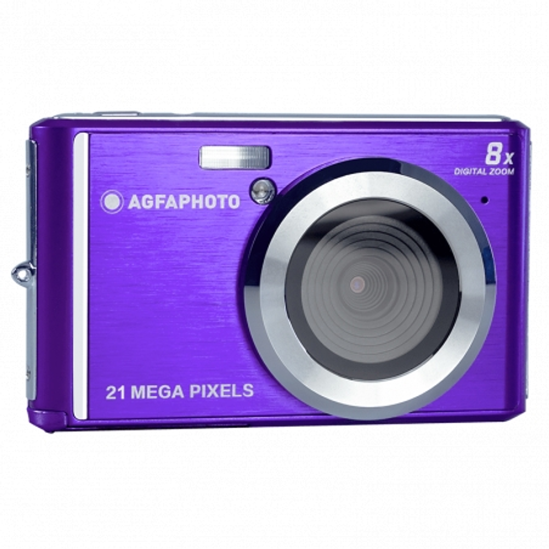 Agfaphoto DC5200 Camara Digital -  Sensor CMOS - Zoom Optico 8x - Color Lila 1