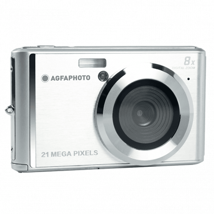 Agfaphoto DC5200 Camara Digital -  Sensor CMOS - Zoom Optico 8x - Color Plata 1