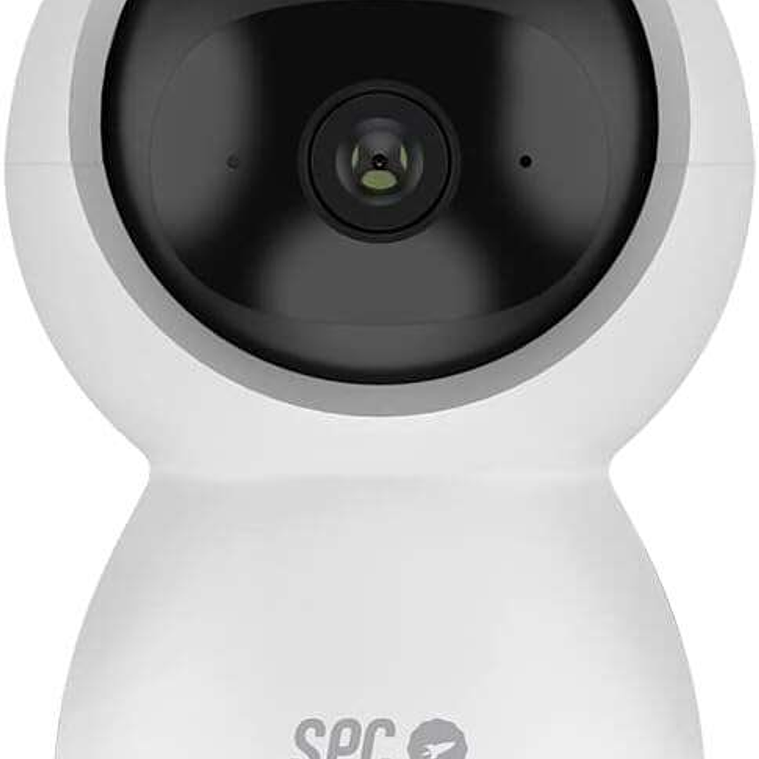 SPC Lares 360 Camara de Vigilancia Wifi - Giro 360º - Full HD 1080P - Seguimiento de Personas - Vision Nocturna - Diseño Discreto - Control desde tu S 1