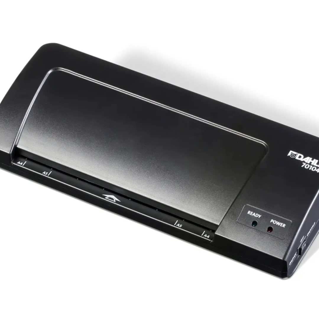 Dahle 70104 Plastificadora A4 - Calentamiento de 3 a 5min - Velocidad de 250mm/min - Espesor a Plastificar Max. 0,5mm 1