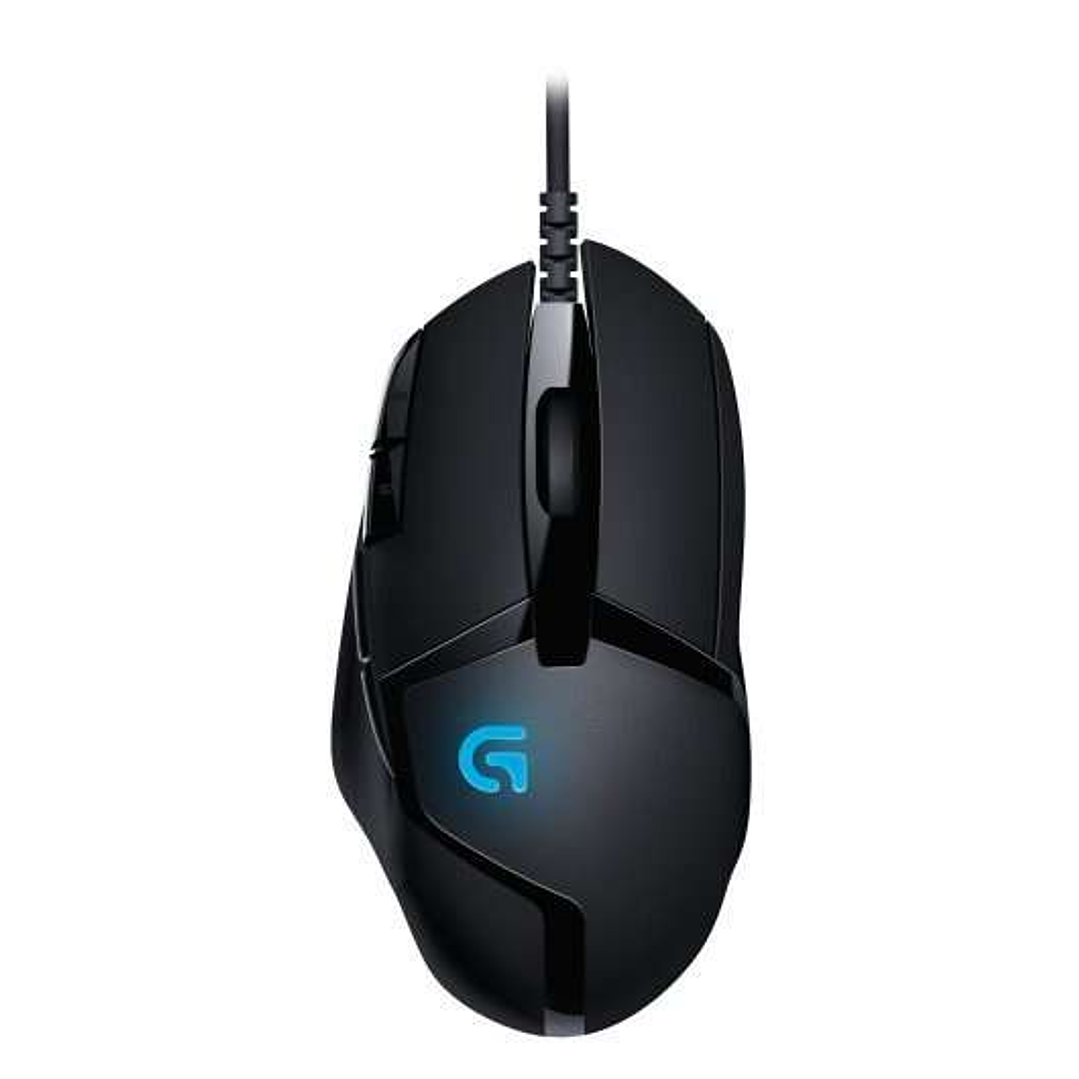 Logitech G402 Hyperion Fury Raton USB 4000dpi - 7 Botones Programables - Iluminacion LED - Uso Diestro - Color Negro 1