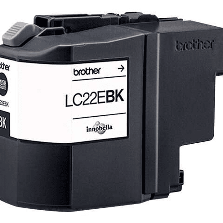Brother LC22E Negro Cartucho de Tinta Original - LC22EBK 1