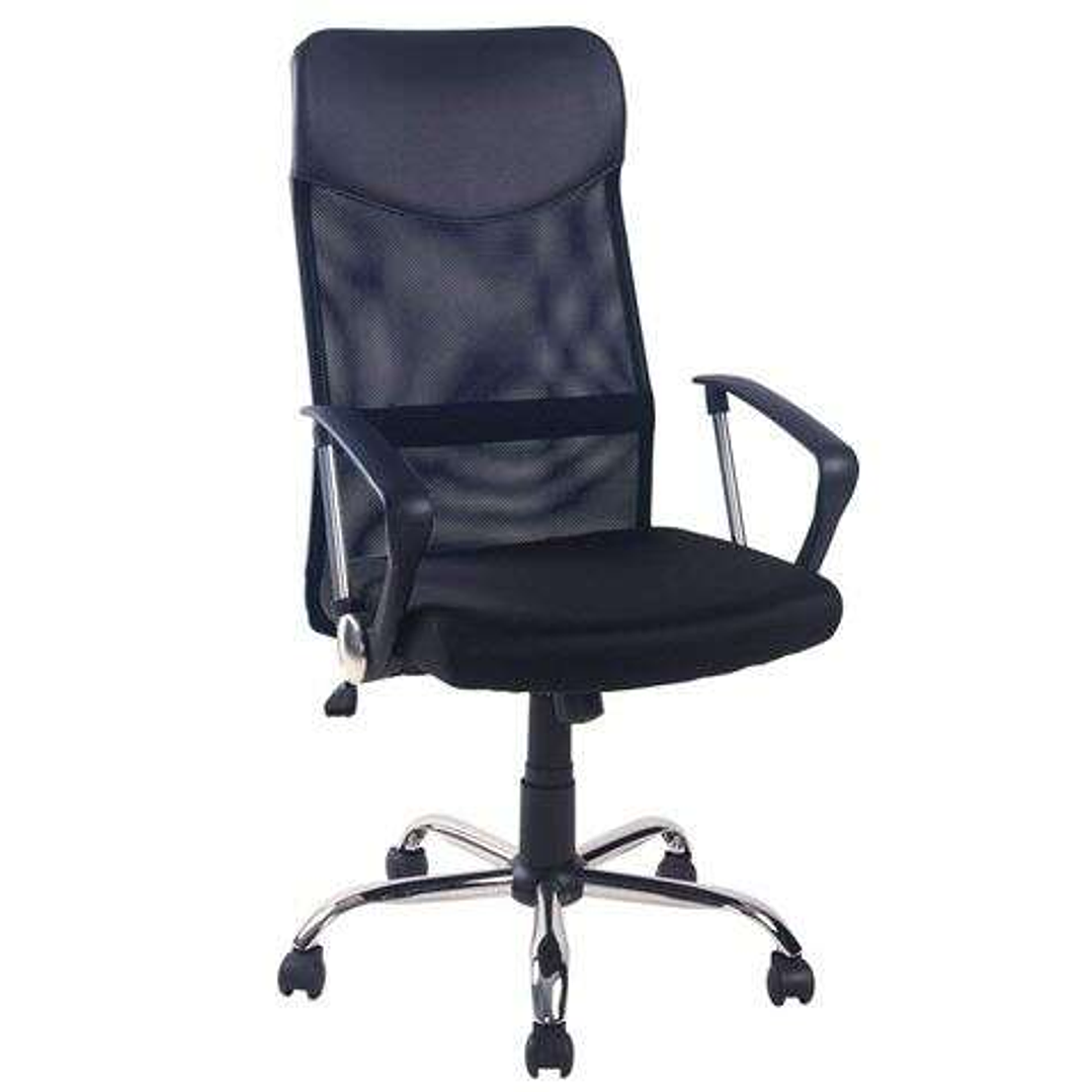 Muvip Silla de Oficina OF100 - Respaldo de Malla Transpirable - Ajuste de Altura - Peso Max 130kg 1