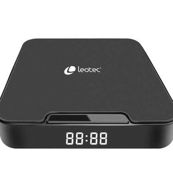 Leotec Show 2 432 Receptor Android TV Box 32GB 4K WiFi - Bluetooth, HDMI, USB 2.0 y Ethernet 1