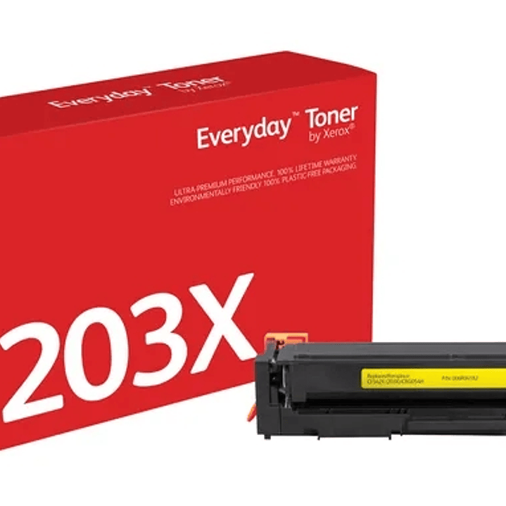 Xerox Everyday HP CF542X Amarillo Cartucho de Toner Generico - Reemplazo 203X 1