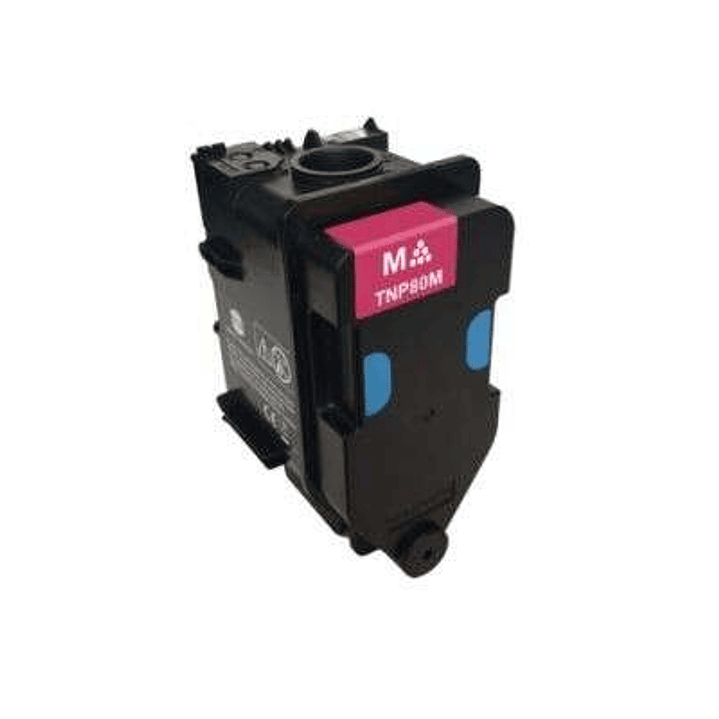 Konica Minolta TNP80 Magenta Cartucho de Toner Original - TNP80M/AAJW352 1
