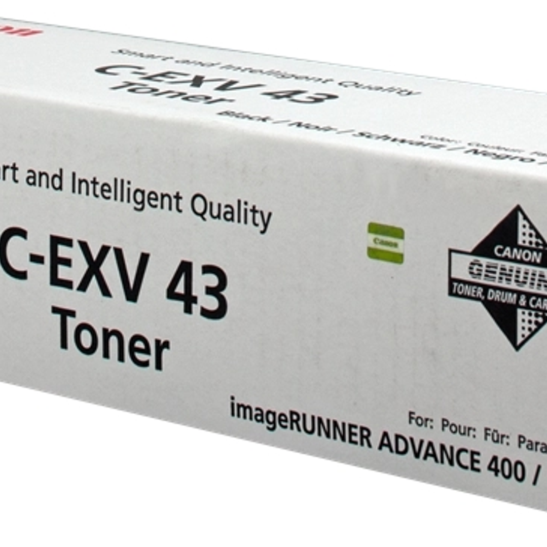Canon CEXV43 Negro Cartucho de Toner Original - 2788B002 1
