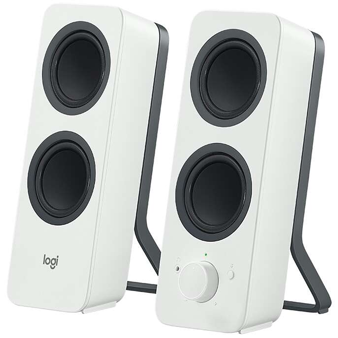 Logitech Z207 Altavoces 2.0 Bluetooth - 10W - Sonido Estereo - Entrada Jack 3.5 mm - Color Blanco 1