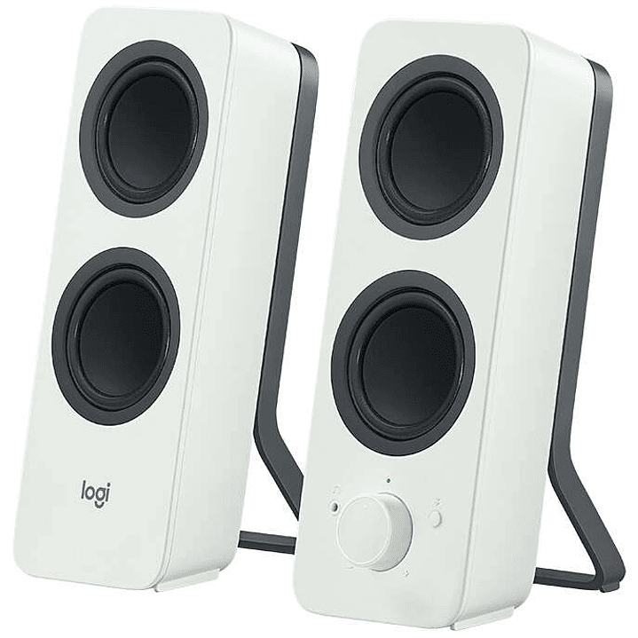 Logitech Z207 Altavoces 2.0 Bluetooth - 10W - Sonido Estereo - Entrada Jack 3.5 mm - Color Blanco 1
